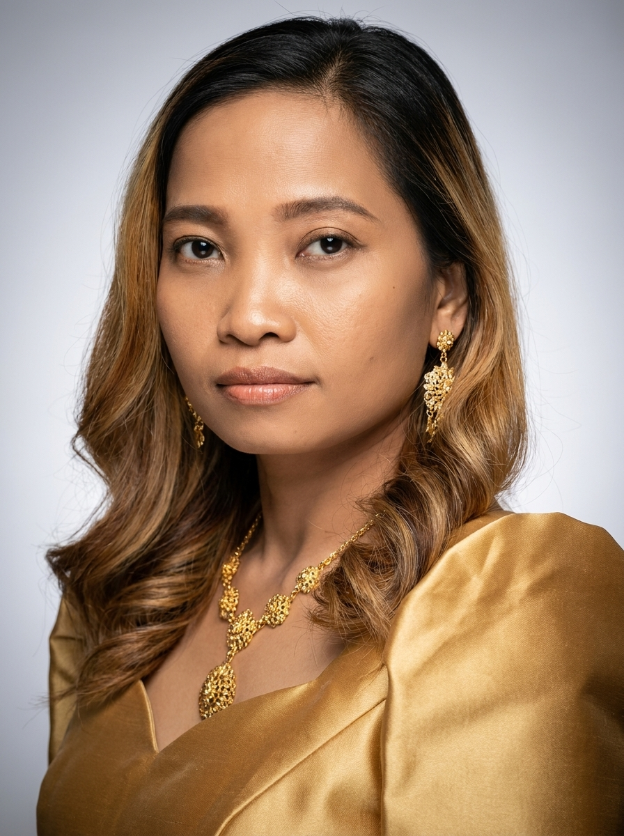Linh Hoang, founder of the Blake Linh Foundation, in formal portrait